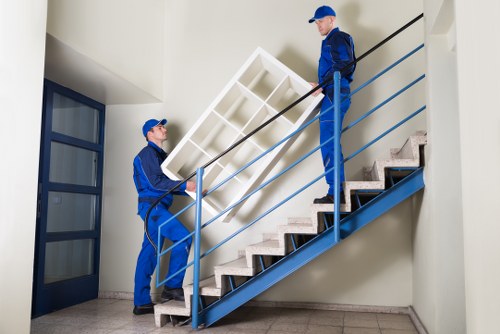 Preparation checklist scene for removals and storage in Richmond home moving day