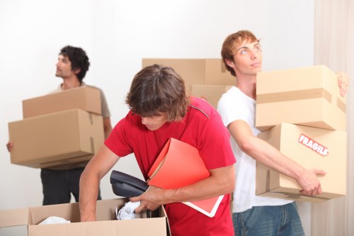 Secure indoor storage space for local household belongings