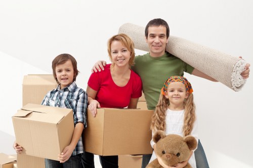 Preparing desks and equipment for office removals